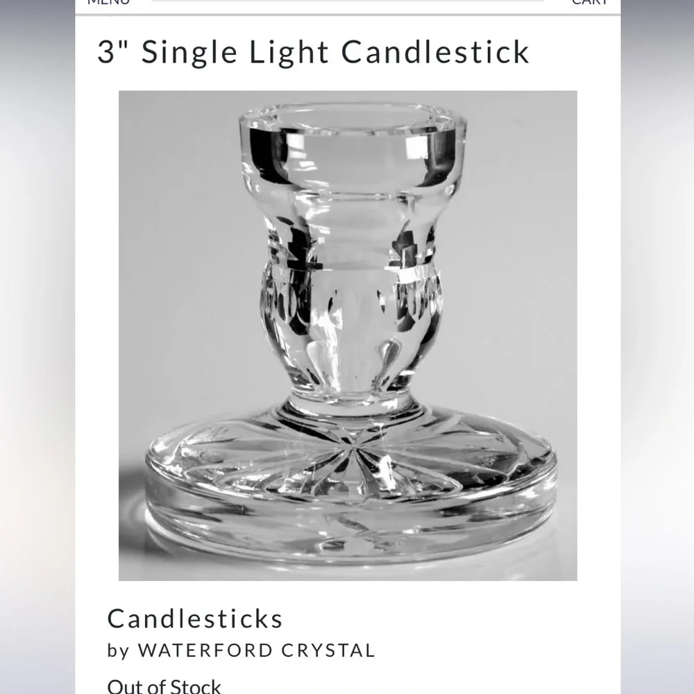 Waterford Crystal euc waterford